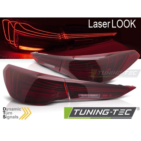 Feux arrière LED rouges séquentiels look laser pour BMW G22 G23 20- Feux arrière LED rouges séquentiels look laser pour BMW G22 G23 20-