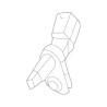 Capteur ABS Arrière Gauche pour VW Audi Seat Skoda Traction Avant Capteur ABS Arrière Gauche pour VW Audi Seat Skoda Traction Avant