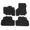 Tapis de Sol en Caoutchouc Noir Complet pour VW e-Golf (5GE) Avant et Arrière Tapis de Sol en Caoutchouc Noir Complet pour VW e-Golf (5GE) Avant et Arrière