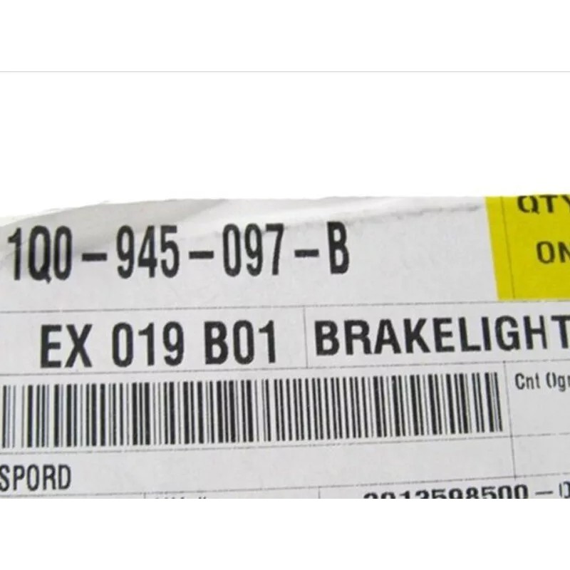 Feu de freinage LED arrière d'origine VW Eos