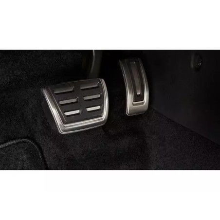 Jeu de pédales sport en acier inoxydable pour VW (Golf, Passat, Touran, Polo) - Couvre-pédales DSG 5G1064205