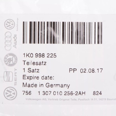 Kit de réparation pour boîtier de phare gauche Original VW Golf 5 / Jetta Support 1K0998225 Kit de réparation pour boîtier de phare gauche Original VW Golf 5 / Jetta Support 1K0998225