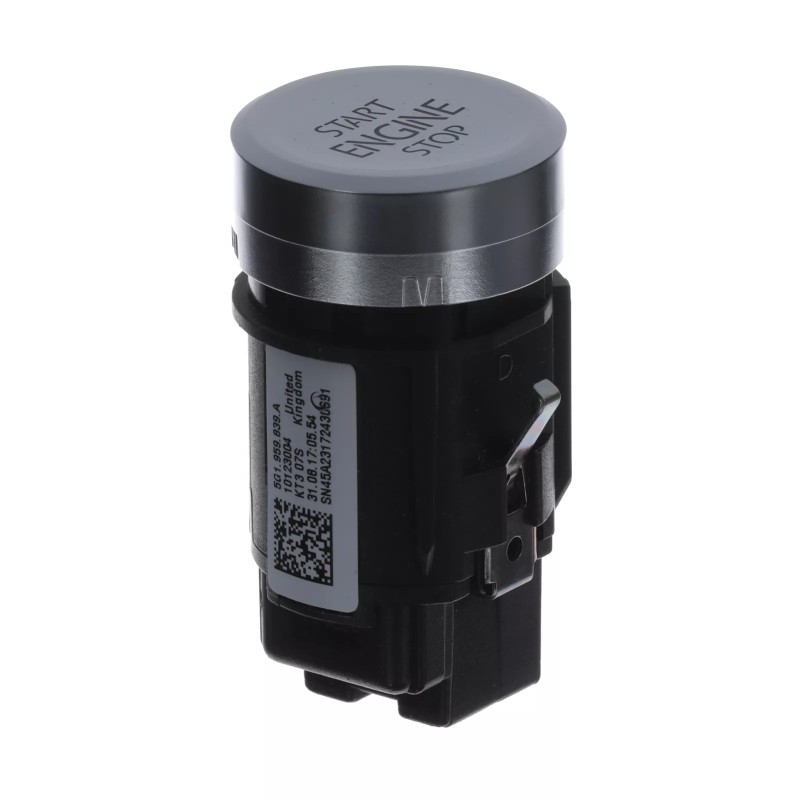 Bouton Start Stop Aluminium pour Console Centrale VW Golf 7 (5G)