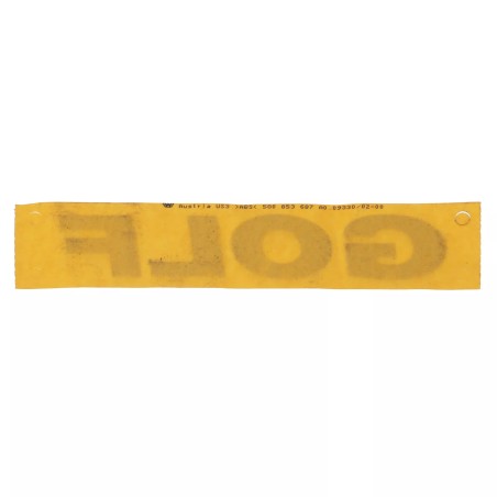 Emblème Lettres GOLF VW Original Brillant Chromé Emblème Lettres GOLF VW Original Brillant Chromé