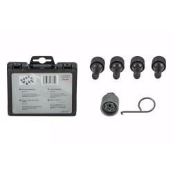 Ensemble de 4 boulons antivol pour roues VW M14 - Serrure de jante 000071597D