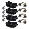 Ensemble complet de plaquettes de frein arrière VW Audi 3AA698451B Ensemble complet de plaquettes de frein arrière VW Audi 3AA698451B