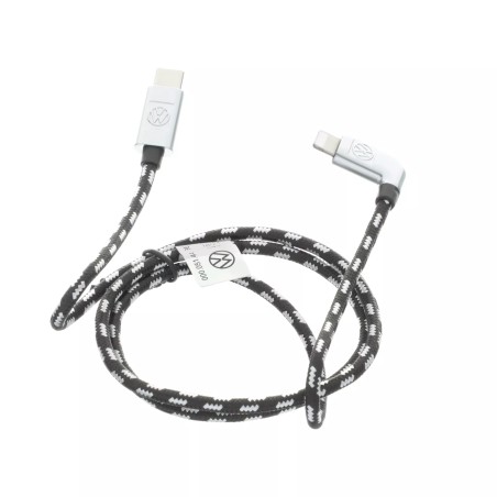 Câble de Charge USB-C vers Apple Lightning Premium 70cm VW Original 000051446BB