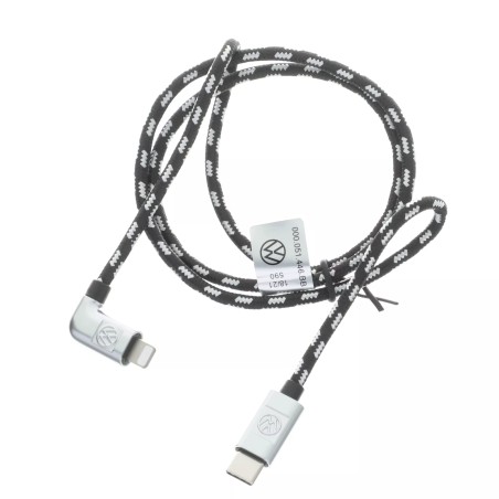 Câble de Charge USB-C vers Apple Lightning Premium 70cm VW Original 000051446BB