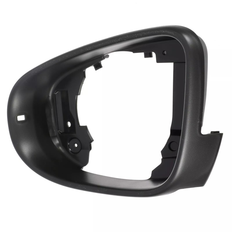 Cadre intérieur gauche pour rétroviseur extérieur VW, noir satiné
