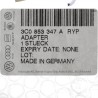 Adaptateur Emblème VW Calandre Original VW Passat Anneau 130mm Adaptateur Emblème VW Calandre Original VW Passat Anneau 130mm