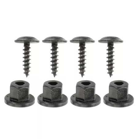 Bavettes arrière noires texturées pour VW Golf 7 Variant 5G9075101