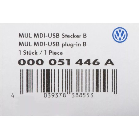 Adaptateur Multimédia Media-IN Mini USB Original VW MP3 Audio Navigation 000051446A Adaptateur Multimédia Media-IN Mini USB Original VW MP3 Audio Navigation 000051446A