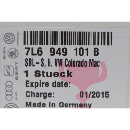 Clignotant LED gauche rétroviseur extérieur VW Touareg (7L) Clignotant LED gauche rétroviseur extérieur VW Touareg (7L)