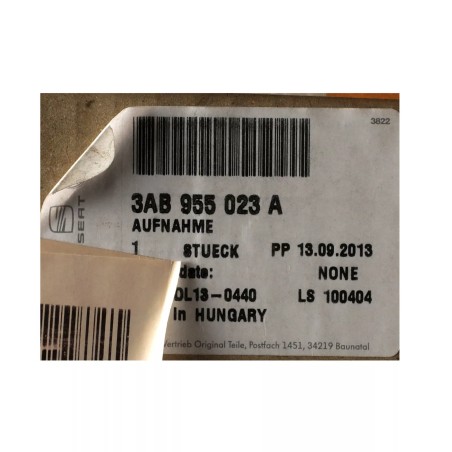 Moteur d'essuie-glace d'origine VW Passat 3AB955023A Moteur d'essuie-glace d'origine VW Passat 3AB955023A