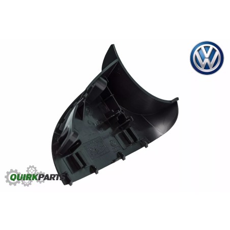 Cache de rétroviseur gauche VW en noir satiné Cache de rétroviseur gauche VW en noir satiné