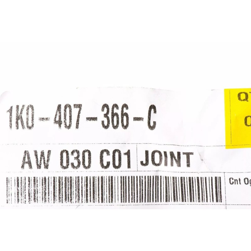 Rotule de direction avant droite d'origine VW Audi - Suspension Bras de commande 1K0407366C