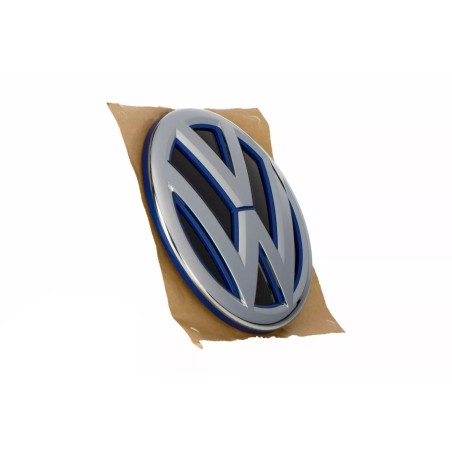 Emblème arrière Jetta VW chromé bleu ultramarine noir Emblème arrière Jetta VW chromé bleu ultramarine noir
