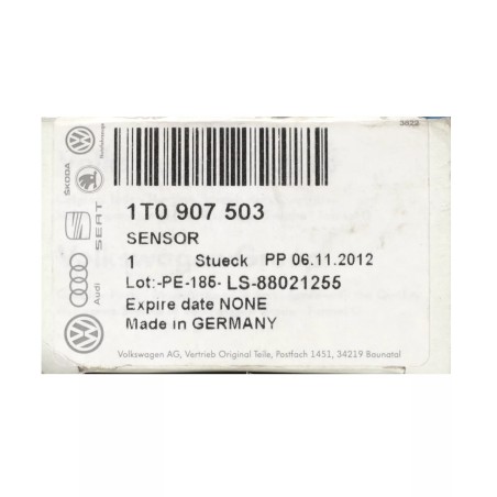 Capteur de Niveau Original VW Audi pour Régulation de Portée des Phares Xenon 1T0907503 Capteur de Niveau Original VW Audi pour Régulation de Portée des Phares Xenon 1T0907503
