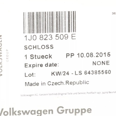 Serrure inférieure capot moteur d'origine VW Bora Golf 4 Serrure inférieure capot moteur d'origine VW Bora Golf 4