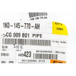 Tuyau D''Admission Du Turbocompresseur - VAG - référence OEM: 1K0145770AH