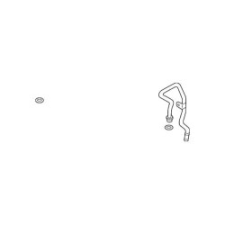 Durite de retour de liquide de refroidissement gauche Audi A8 Quattro RS7 2013-2018 079-145-947-G