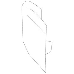 Cache-œil de remorquage Audi d'origine 8V5-807-241-A-GRU