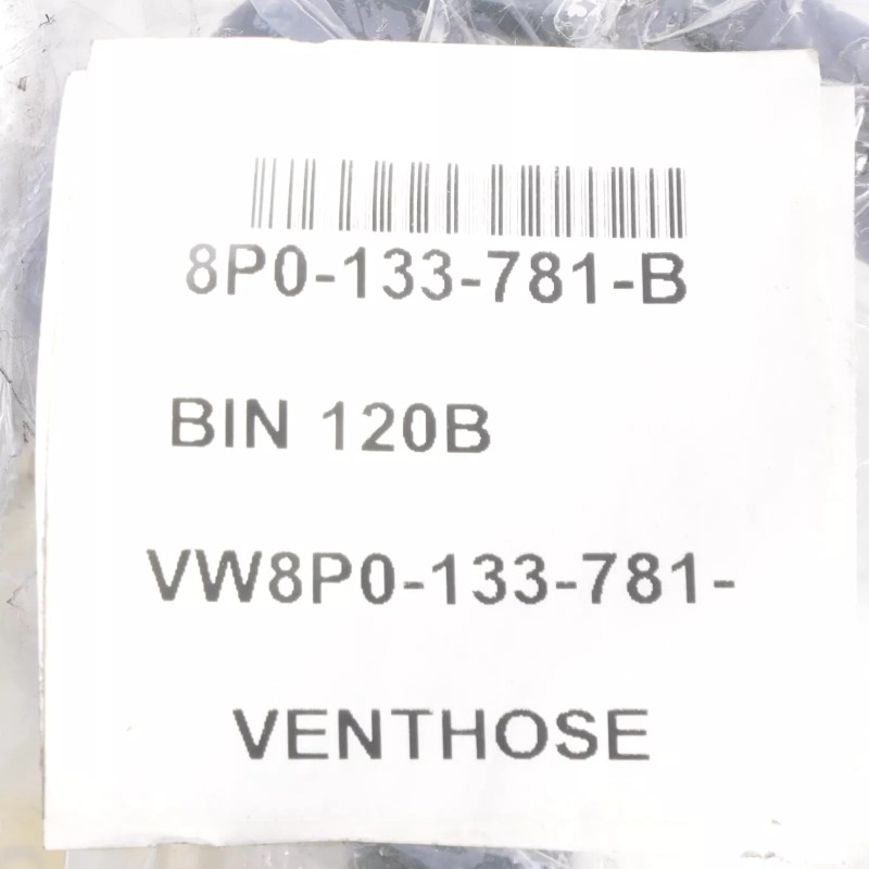 Durite de ventilation de canister Audi A3 TT 2005-2014 d'origine 8P0-133-781-B