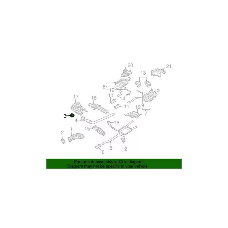 Joint d'origine Audi 1H0-253-115