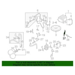 Capteur d'oxygène Audi d'origine 1K0-998-262-P