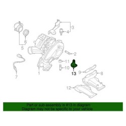 Support de turbocompresseur Audi d'origine 2013-2016 Q5 Q7 A6 Quattro 059-145-196-C