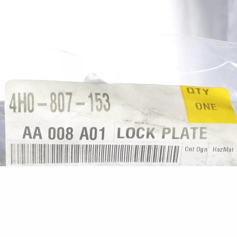 Plaque de verrouillage Audi d'origine 4H0-807-153