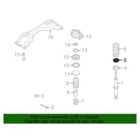 Support de ressort hélicoïdal d'origine Audi Q7 Premium Prestige 2007-2015 7L0-411-190 Support de ressort hélicoïdal d'origine Audi Q7 Premium Prestige 2007-2015 7L0-411-190