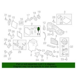 Vanne d'expansion d'origine Audi 8U0-820-679