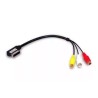 Câble adaptateur RCA d'origine Audi 4F0-051-510-AA Câble adaptateur RCA d'origine Audi 4F0-051-510-AA