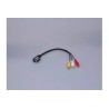 Câble adaptateur RCA d'origine Audi 4F0-051-510-AA Câble adaptateur RCA d'origine Audi 4F0-051-510-AA