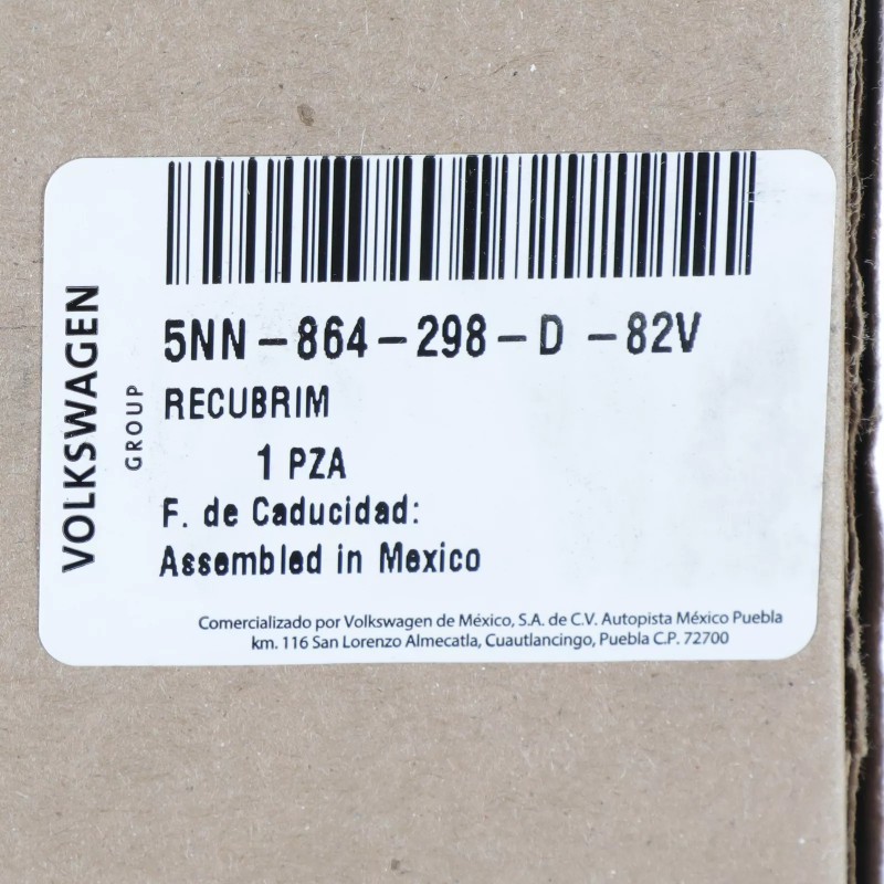 Nouveau garniture de console arrière OEM Volkswagen Tiguan 2018-2019 5NN-864-298-D-82V