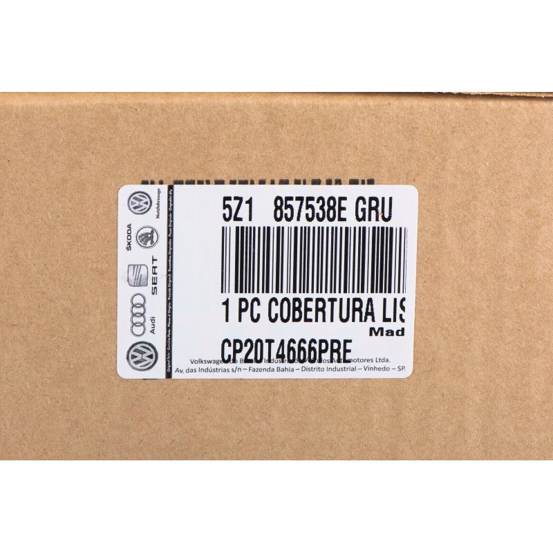 Cache de rétroviseur droit côté passager apprêté d'origine OEM pour VW Volkswagen Passat 2013-2015