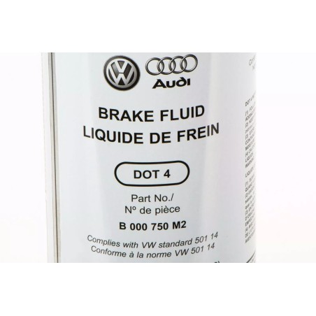 NOUVEAU OEM VW Volkswagen Audi Liquide de Frein DOT 4 500 ML B000750M2 GENUINE NOUVEAU OEM VW Volkswagen Audi Liquide de Frein DOT 4 500 ML B000750M2 GENUINE