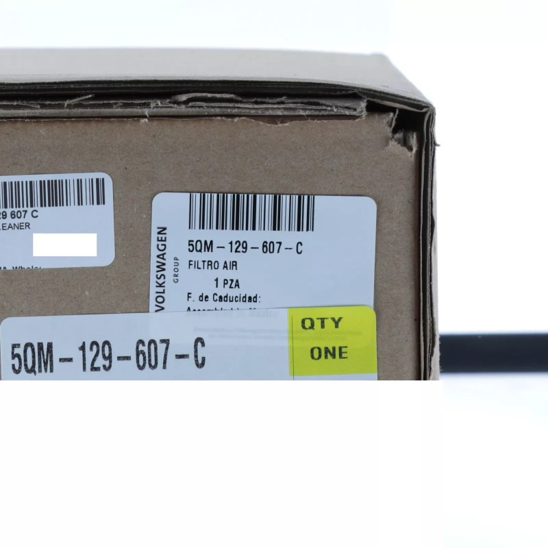 Nouvel ensemble de filtre à air OEM Volkswagen Golf Jetta 2019-2021 5QM-129-607-C