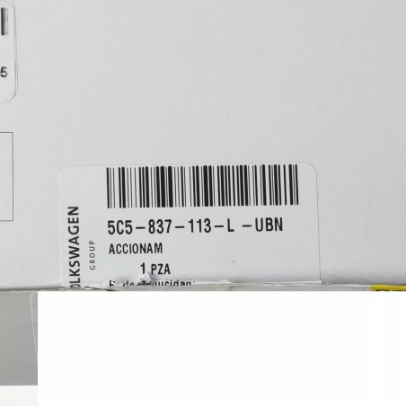 Nouvelle poignée de porte intérieure OEM Volkswagen Beetle 2016-2019 5C5-837-113-L-UBN Nouvelle poignée de porte intérieure OEM Volkswagen Beetle 2016-2019 5C5-837-113-L-UBN