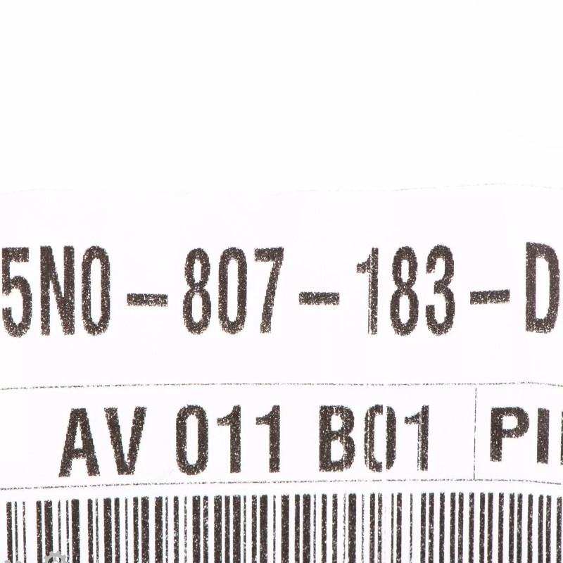Guide de pare-chocs avant gauche côté conducteur VW Volkswagen Tiguan 2012-2016 5N0807183D