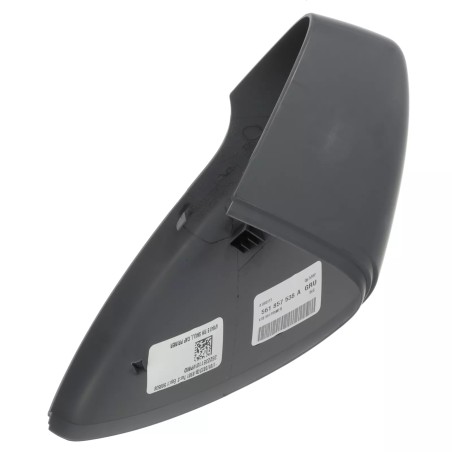 Nouveau cache de rétroviseur de porte OEM Volkswagen Passat 2016-2022 561-857-538-A-GRU Nouveau cache de rétroviseur de porte OEM Volkswagen Passat 2016-2022 561-857-538-A-GRU