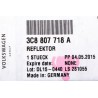 Réflecteur de pare-chocs avant droit jaune pour passager VW Volkswagen CC 09-11 OEM Réflecteur de pare-chocs avant droit jaune pour passager VW Volkswagen CC 09-11 OEM