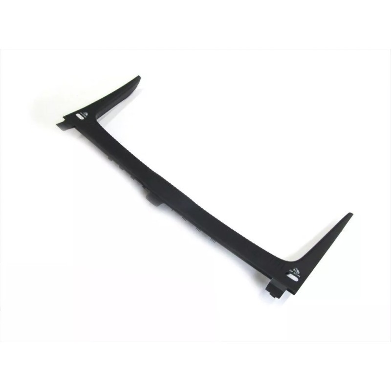 Cache de garniture de verrouillage arrière noir titane pour VW Volkswagen Golf GTI Rabbit 2006-2013