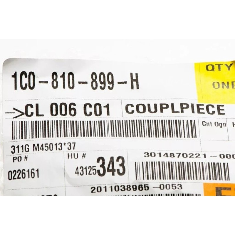 Câble de trappe à carburant pour VW Volkswagen Beetle Sedan 1998-2010 OEM GENUINE NEUF 1C0810899H