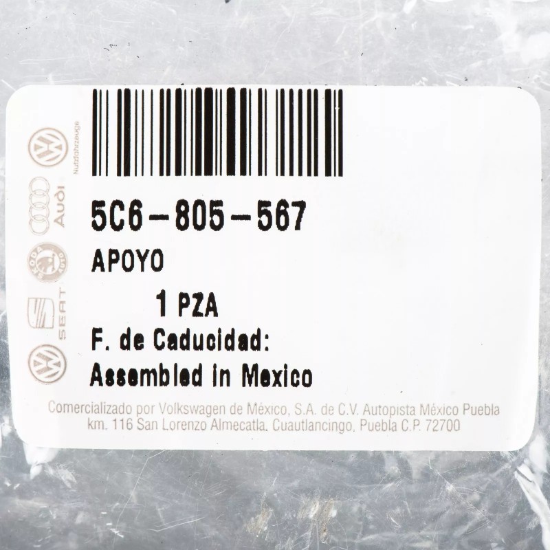 NOUVEAU SUPPORT DE VERROUILLAGE DE RADIATEUR D'ORIGINE VW VOLKSWAGEN 2011 À 2015 JETTA 5C6805567