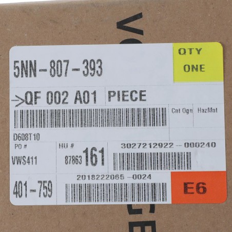 Nouveau support de guide OEM Volkswagen Tiguan 2018-2024 5NN-807-393 Nouveau support de guide OEM Volkswagen Tiguan 2018-2024 5NN-807-393