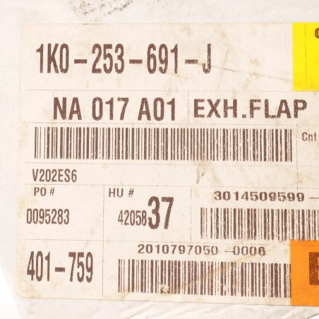 Nouvelle clapet d'échappement OEM VW Volkswagen pour moteur diesel authentique 1K0-253-691-J Nouvelle clapet d'échappement OEM VW Volkswagen pour moteur diesel authentique 1K0-253-691-J