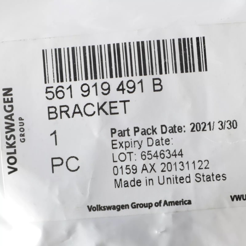 Nouveau support de capteur de stationnement extérieur gauche OEM Volkswagen Passat 2016-2019 561-919-491-B