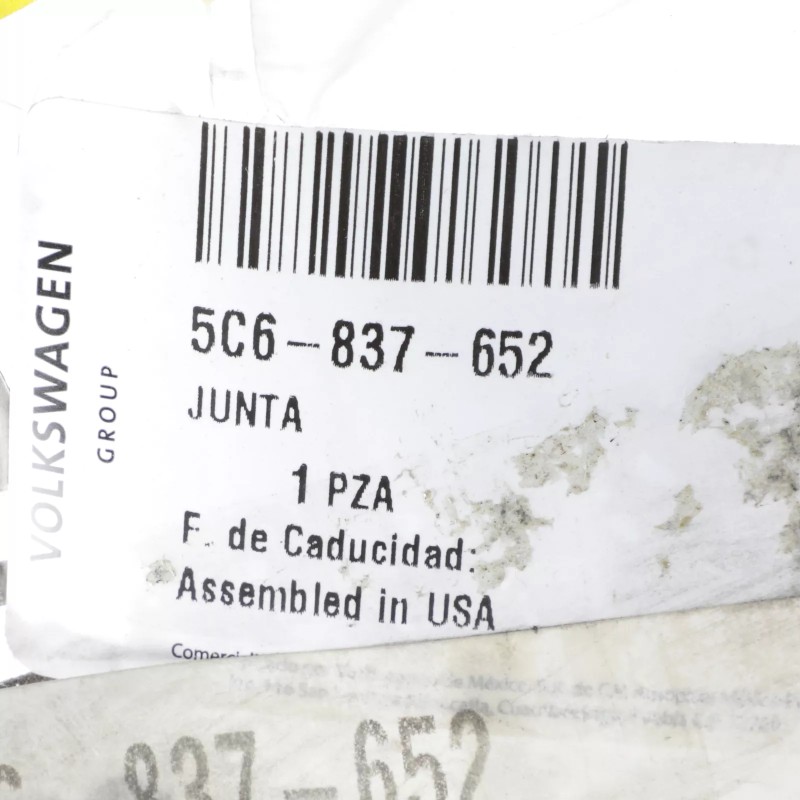 NOUVEAU OEM Volkswagen 2011-2018 Jetta Joint Inférieur de Porte 5C6-837-652